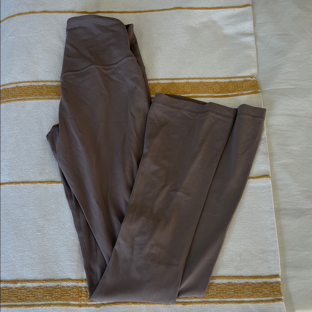 Lululemon Align High Rise Mini Flare Pants - Size 6 - Taupetastic - wore once!